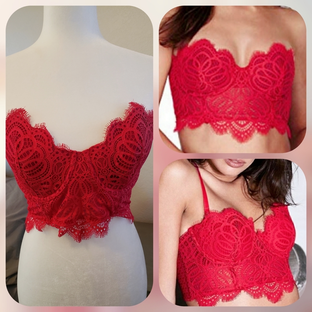 Victoria's Secret Dream Angels Mini Lace Bustier